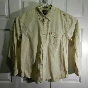 Tony Hawk Mens Long Sleeve Button Up Shirt  Sz L